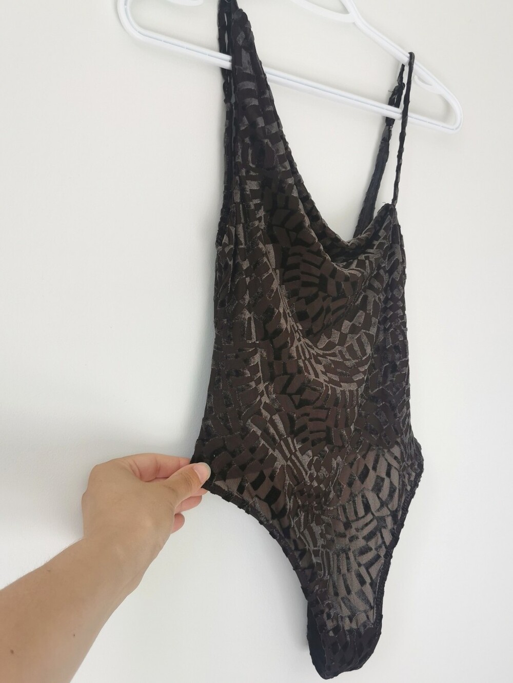 Asymmetrical Bodysuit